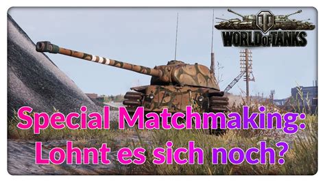 wot special matchmaking panzer